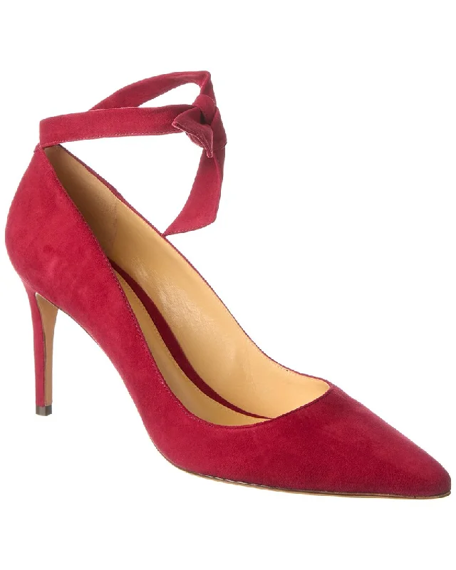 Women's prom stiletto heel pumps in a shimmery fabricAlexandre Birman Clarita New 85 Suede Slingback Pump Women's prom stiletto heel pumps in a shimmery fabricAlexandre Birman Clarita New 85 Suede Slingback Pump