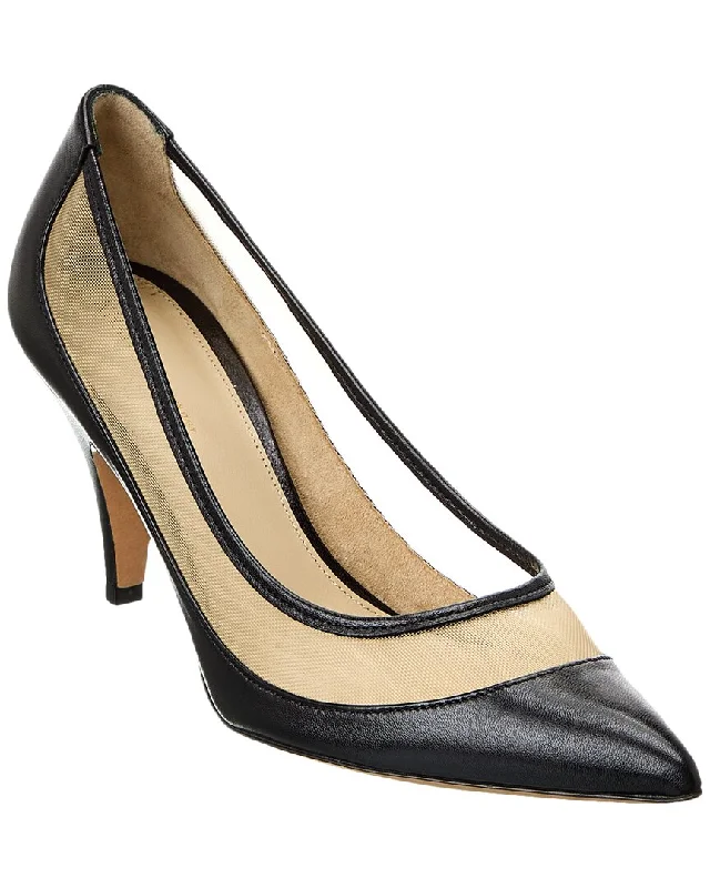 Women's mule - style stiletto heel pumps with a bow accentKHAITE The River Mesh & Leather Pump Women's mule - style stiletto heel pumps with a bow accentKHAITE The River Mesh & Leather Pump