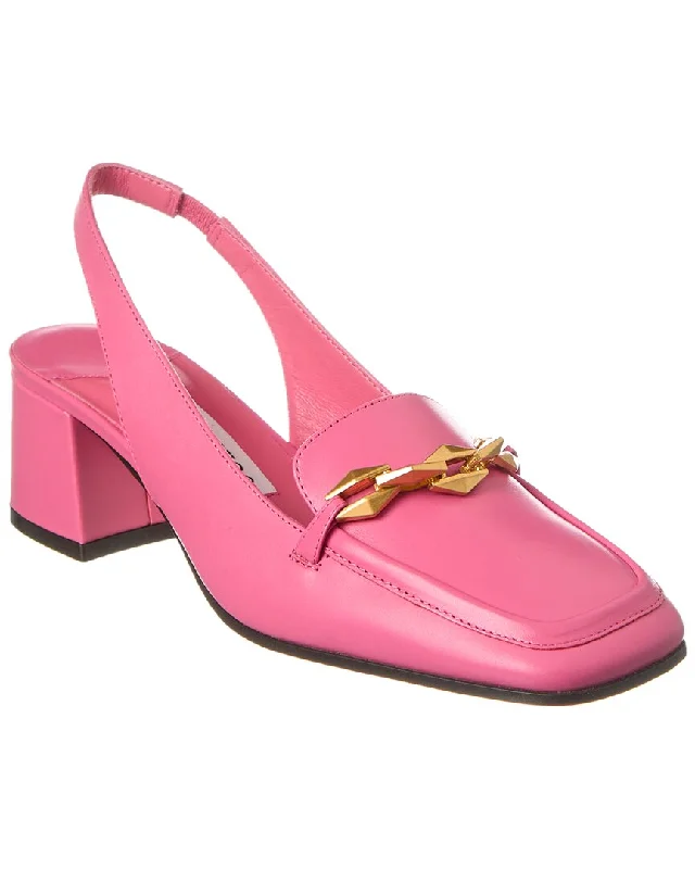 Women's hypoallergenic stiletto heel pumps for sensitive skinJimmy Choo Diamond Tilda 45 Leather Slingback Pump Women's hypoallergenic stiletto heel pumps for sensitive skinJimmy Choo Diamond Tilda 45 Leather Slingback Pump
