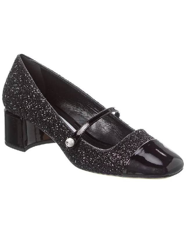 Women's teal stiletto heel pumps for a unique and modern lookJimmy Choo Elisa 45 Glitter & Leather Pump Women's teal stiletto heel pumps for a unique and modern lookJimmy Choo Elisa 45 Glitter & Leather Pump