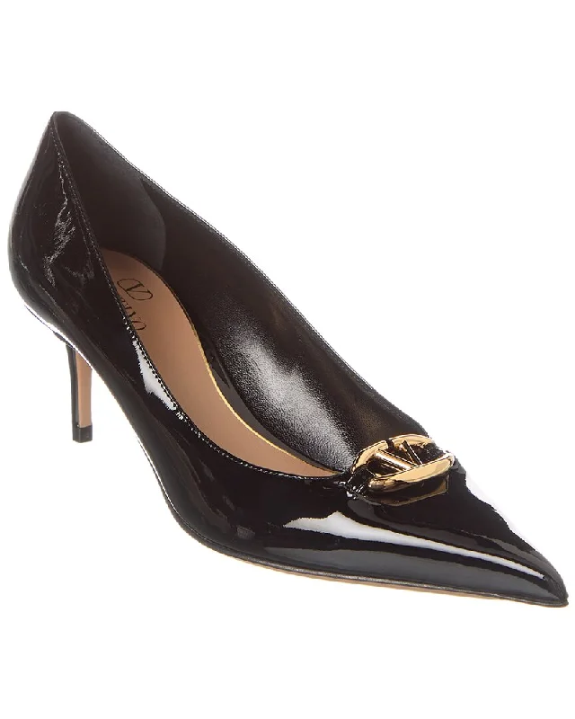 Women's red - carpet stiletto heel pumps for a glamorous eventValentino VLogo 60 Patent Pump Women's red - carpet stiletto heel pumps for a glamorous eventValentino VLogo 60 Patent Pump