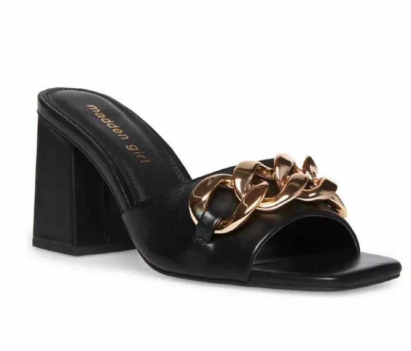 Women's pointed - toe slingback stiletto heel pumps in a peep - toe designGolden C Heel In Black Women's pointed - toe slingback stiletto heel pumps in a peep - toe designGolden C Heel In Black