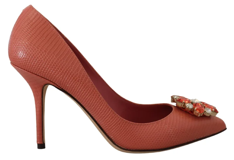 Women's red - carpet stiletto heel pumps for a glamorous eventDolce & Gabbana Exotic Leather Heels Pumps in Women's Women's red - carpet stiletto heel pumps for a glamorous eventDolce & Gabbana Exotic Leather Heels Pumps in Women's