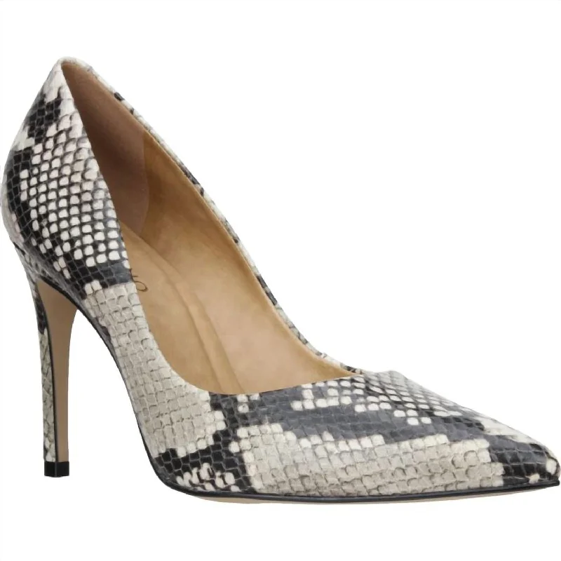 Women's charcoal gray stiletto heel pumps for a neutral yet stylish optionWomen's Point Toe Pump Heels In Python Women's charcoal gray stiletto heel pumps for a neutral yet stylish optionWomen's Point Toe Pump Heels In Python