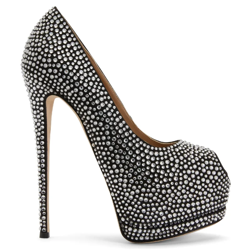 Women's bronze stiletto heel pumps for a warm and metallic lookGiuseppe Zanotti Sharon Women's bronze stiletto heel pumps for a warm and metallic lookGiuseppe Zanotti Sharon