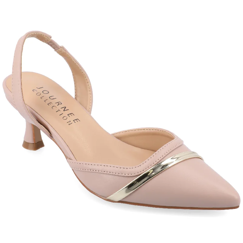 Women's microfiber stiletto heel pumps with moisture - wicking propertiesJournee Collection Women's Nellia Wide Width Pump Women's microfiber stiletto heel pumps with moisture - wicking propertiesJournee Collection Women's Nellia Wide Width Pump