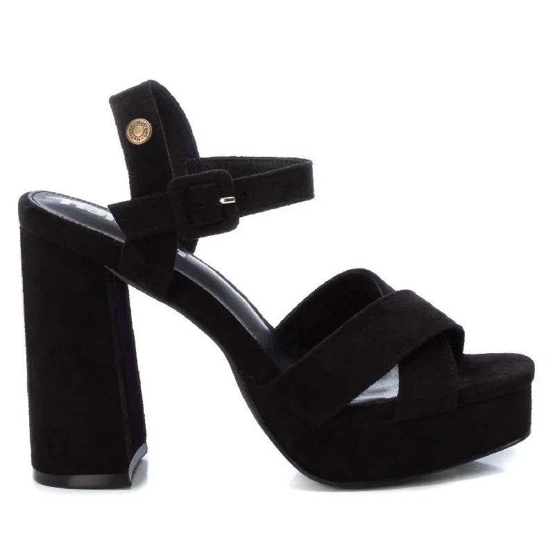 Women's arch - support stiletto heel pumps for better comfortSuede Dressy Sandals In Black Women's arch - support stiletto heel pumps for better comfortSuede Dressy Sandals In Black