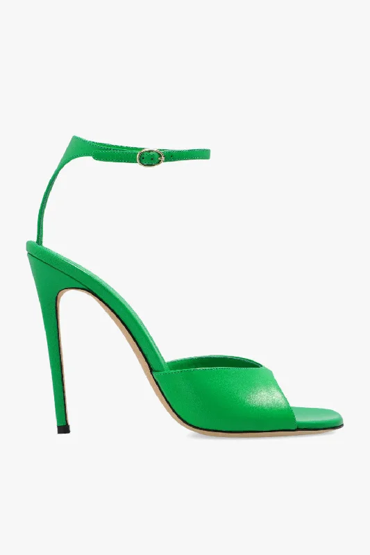 Women's studded stiletto heel pumps for an edgy lookVictoria Beckham New Women's Heel Shoes In Green Women's studded stiletto heel pumps for an edgy lookVictoria Beckham New Women's Heel Shoes In Green