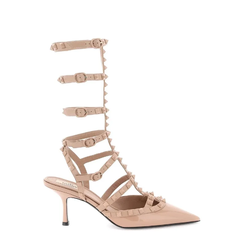 Women's adjustable - strap stiletto heel pumps for a customizable fitValentino Garavani Rockstud Pointed Toe Pumps Women's adjustable - strap stiletto heel pumps for a customizable fitValentino Garavani Rockstud Pointed Toe Pumps