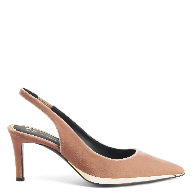 Women's party stiletto heel pumps with a glittery finishGiuseppe Zanotti Virgyn