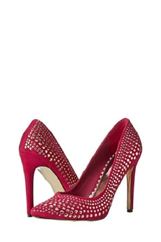 Women's water - resistant stiletto heel pumps for unexpected situationsFaalyn Heel Pump In Fuschia Women's water - resistant stiletto heel pumps for unexpected situationsFaalyn Heel Pump In Fuschia