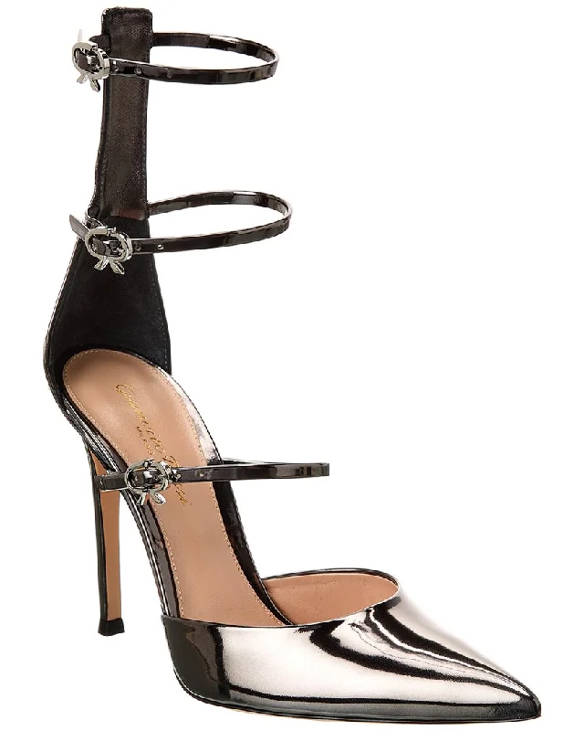 Women's teal stiletto heel pumps for a unique and modern lookGianvito Rossi Leather Pump Women's teal stiletto heel pumps for a unique and modern lookGianvito Rossi Leather Pump