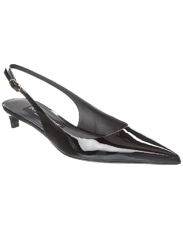 Women's breathable stiletto heel pumps for warm weatherDolce & Gabbana Patent Slingback Pump Women's breathable stiletto heel pumps for warm weatherDolce & Gabbana Patent Slingback Pump