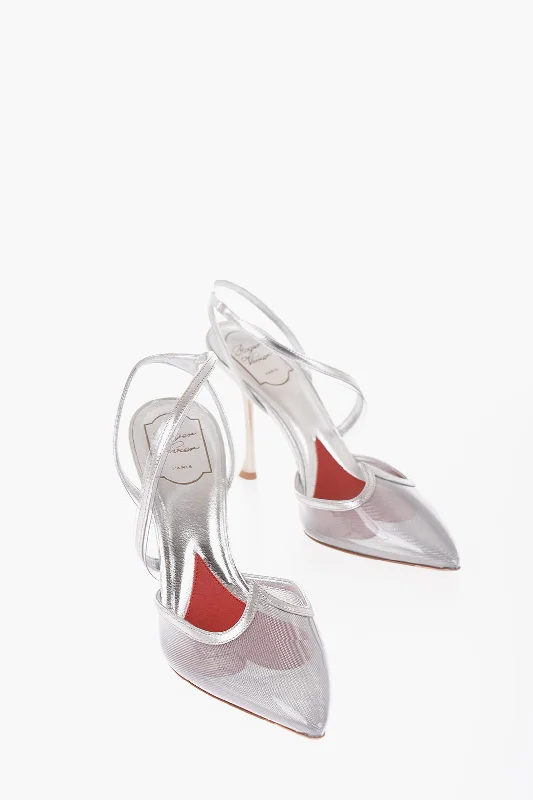 Women's charcoal gray stiletto heel pumps for a neutral yet stylish optionRoger Vivier Pointed I Love Viver Pumps Heel 11 Cm Women's charcoal gray stiletto heel pumps for a neutral yet stylish optionRoger Vivier Pointed I Love Viver Pumps Heel 11 Cm