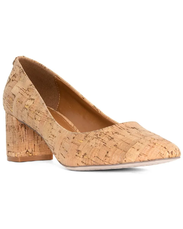 Women's party stiletto heel pumps with a glittery finishDonald Pliner Stephani Cork Pump Women's party stiletto heel pumps with a glittery finishDonald Pliner Stephani Cork Pump