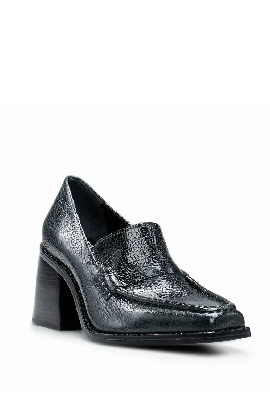 Women's mesh - paneled stiletto heel pumps for breathabilitySegillis Heeled Loafer In Evergreen Women's mesh - paneled stiletto heel pumps for breathabilitySegillis Heeled Loafer In Evergreen