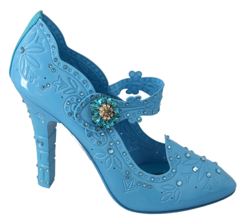 Women's teal stiletto heel pumps for a unique and modern lookDolce & Gabbana Enchanting Crystal Cinderella Women's Pumps Women's teal stiletto heel pumps for a unique and modern lookDolce & Gabbana Enchanting Crystal Cinderella Women's Pumps