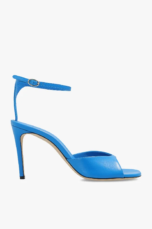 Women's genuine leather stiletto heel pumps with a soft finishVictoria Beckham Womens Heel Shoes In Blue Women's genuine leather stiletto heel pumps with a soft finishVictoria Beckham Womens Heel Shoes In Blue