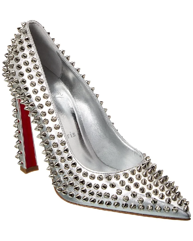 Women's business meeting stiletto heel pumps with a professional lookChristian Louboutin Condora Spikes 100 Leather Pump Women's business meeting stiletto heel pumps with a professional lookChristian Louboutin Condora Spikes 100 Leather Pump