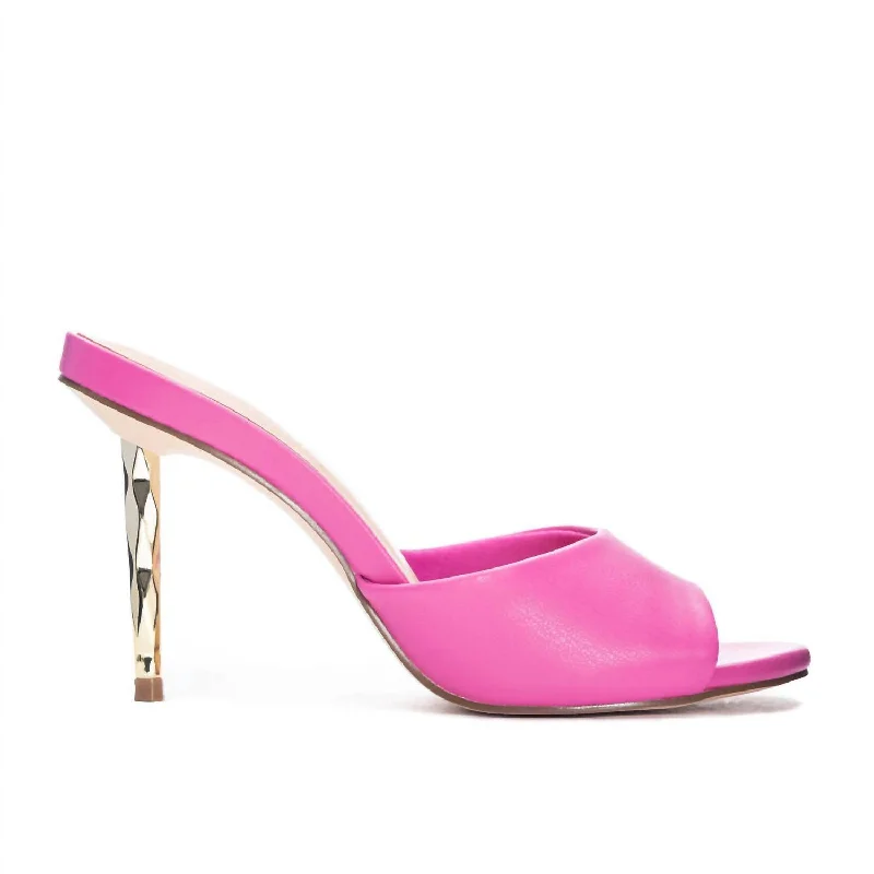 Women's arch - support stiletto heel pumps for better comfortRhonda Heels In Fuchsia Women's arch - support stiletto heel pumps for better comfortRhonda Heels In Fuchsia