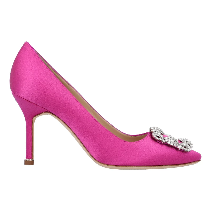 Women's faux suede stiletto heel pumps for a budget - friendly optionManolo Blahnik Hangisi 090 Pump Pink Women's faux suede stiletto heel pumps for a budget - friendly optionManolo Blahnik Hangisi 090 Pump Pink
