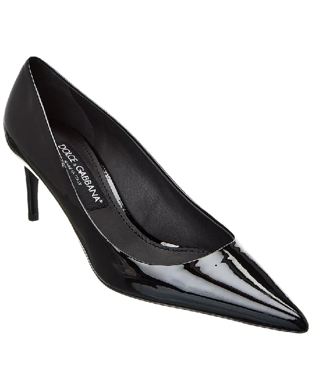 Women's microfiber stiletto heel pumps with moisture - wicking propertiesDolce & Gabbana Patent Pump Women's microfiber stiletto heel pumps with moisture - wicking propertiesDolce & Gabbana Patent Pump