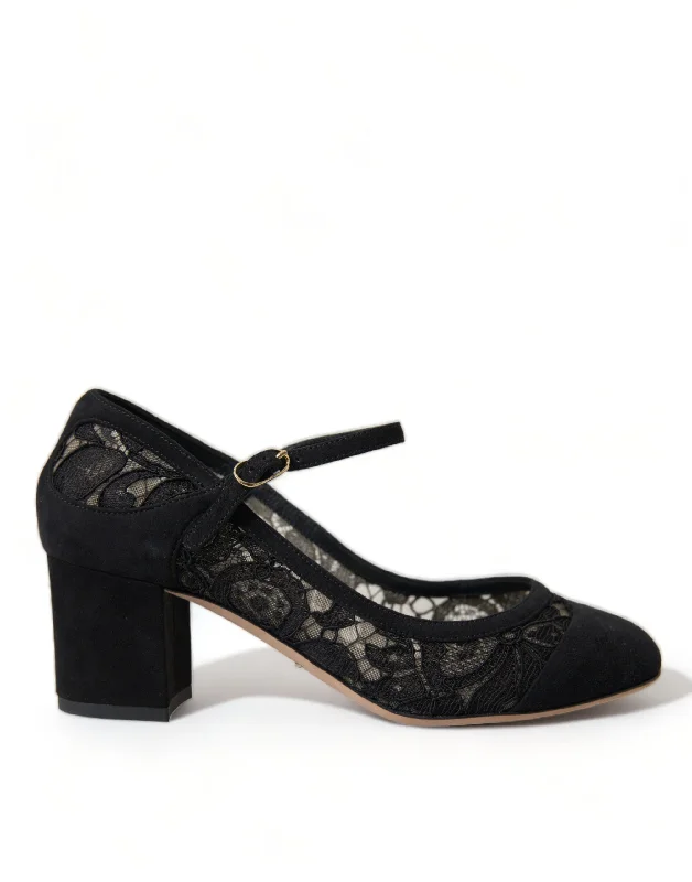 Women's metallic leather stiletto heel pumps with a reflective surfaceDolce & Gabbana Elegant Suede Mary Jane Lace Women's Heels Women's metallic leather stiletto heel pumps with a reflective surfaceDolce & Gabbana Elegant Suede Mary Jane Lace Women's Heels