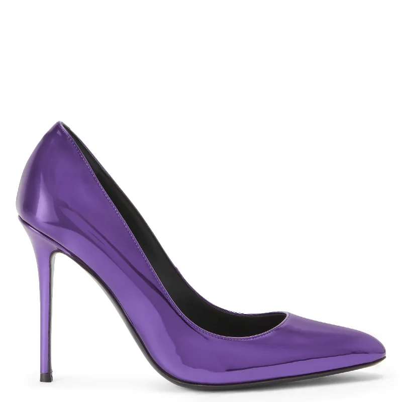 Women's prom stiletto heel pumps in a shimmery fabricGiuseppe Zanotti Jakye