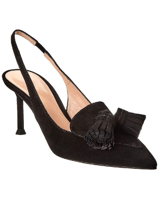 Women's charcoal gray stiletto heel pumps for a neutral yet stylish optionGianvito Rossi Suede Pump Suede Pump Women's charcoal gray stiletto heel pumps for a neutral yet stylish optionGianvito Rossi Suede Pump Suede Pump