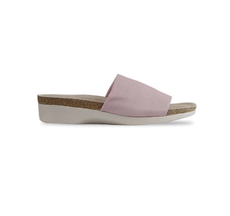 Women's Fur - Lined Loafers in Tan for a Cozy Winter Option CASITA-DUSTY PINK FABRIC Women's Fur - Lined Loafers in Tan for a Cozy Winter Option CASITA-DUSTY PINK FABRIC