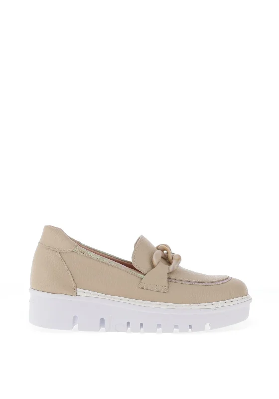 Women's Glitter - Embellished Loafers in Silver for a Sparkly Party Look Jose Saenz Leather Wedge Loafer, Beige Women's Glitter - Embellished Loafers in Silver for a Sparkly Party Look Jose Saenz Leather Wedge Loafer, Beige