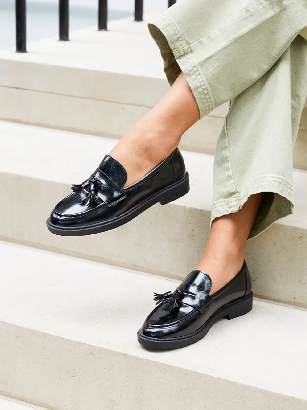 Women's Geometric - Patterned Loafers in Multicolor for a Fashion - Forward Look ROSALIE Women's Geometric - Patterned Loafers in Multicolor for a Fashion - Forward Look ROSALIE