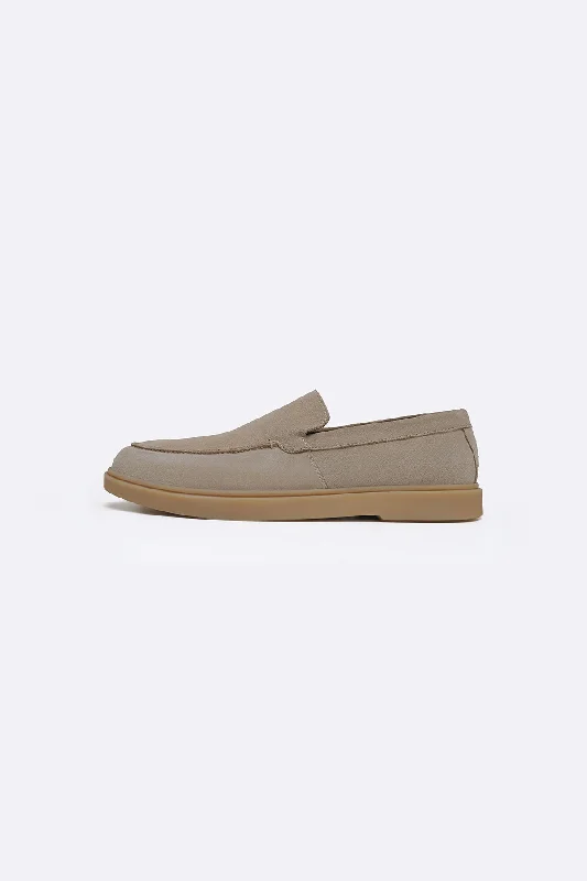 Women's Geometric - Patterned Loafers in Multicolor for a Fashion - Forward Look Women's Geometric - Patterned Loafers in Multicolor for a Fashion - Forward Look SUEDE LEATHER SLIP-ON LOAFERS