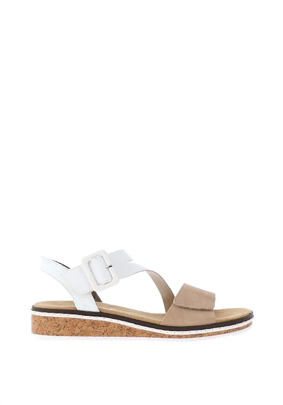 Women's Sandals with a Wedge Heel and a Tassel Detail in Orange for a Trendy Look Women's Sandals with a Wedge Heel and a Tassel Detail in Orange for a Trendy Look Women's Sandals with a Wedge Heel and a Tassel Detail in Orange for a Trendy Look Rieker Womens Split Strap Velcro Sandals, Beige Combi