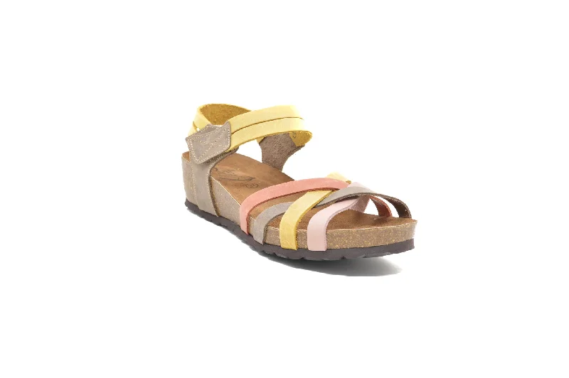 Women's Leather - Strapped Sandals with a Braided Detail in Brown for a Rustic Appeal Women's Leather - Strapped Sandals with a Braided Detail in Brown for a Rustic Appeal Women's Leather - Strapped Sandals with a Braided Detail in Brown for a Rustic Appeal SABATINI 4008