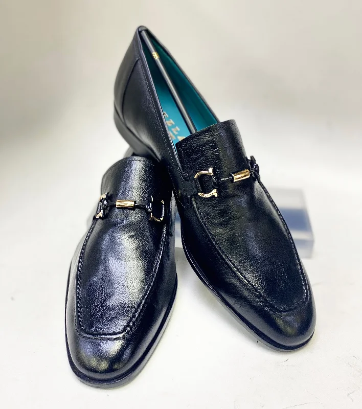Women's Geometric - Patterned Loafers in Multicolor for a Fashion - Forward Look Style: 21505-Black