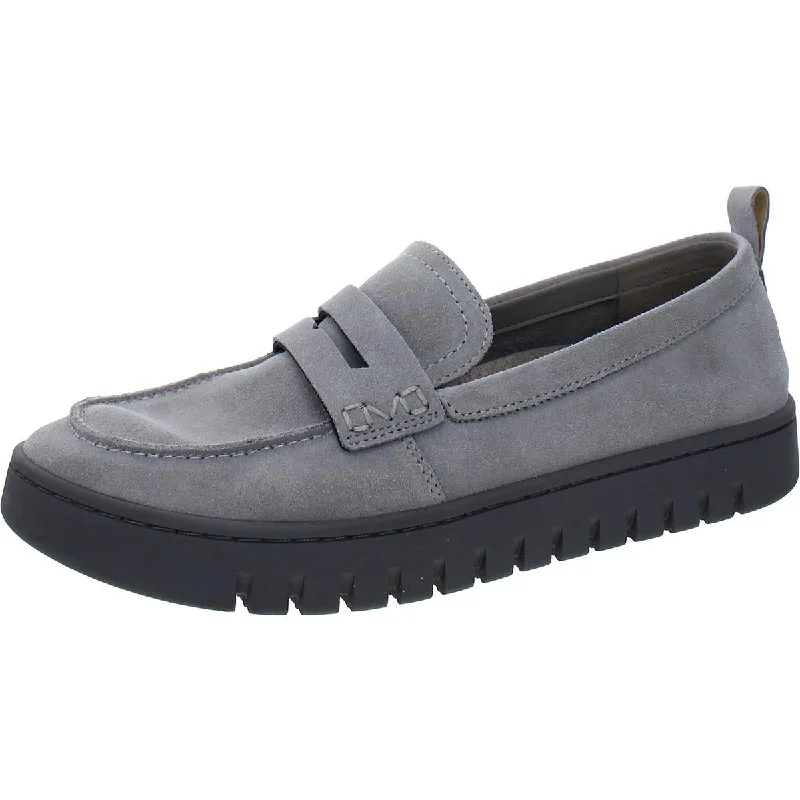 light grey suede