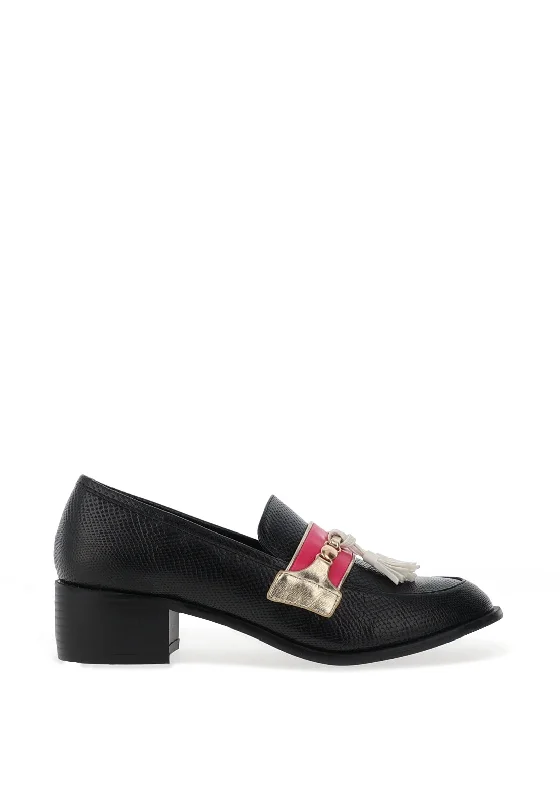 Women's Tassel - Trimmed Loafers with a Low Heel in Olive Green for a Trendy Twist Women's Tassel - Trimmed Loafers with a Low Heel in Olive Green for a Trendy Twist Dancing Matilda Trapeze Tassel Loafers, Black Women's Tassel - Trimmed Loafers with a Low Heel in Olive Green for a Trendy Twist Women's Tassel - Trimmed Loafers with a Low Heel in Olive Green for a Trendy Twist Dancing Matilda Trapeze Tassel Loafers, Black