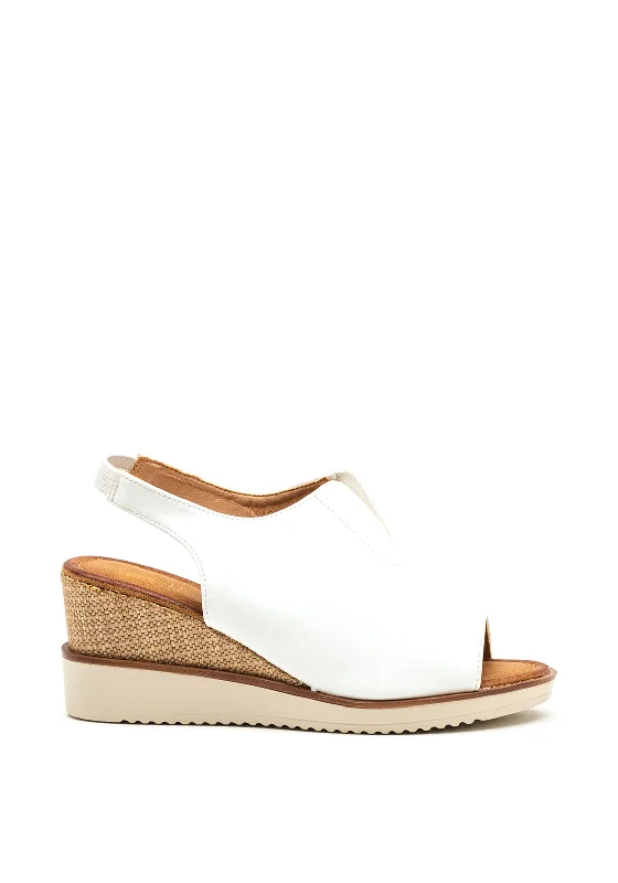 Women's Sandals with a Glitter - Coated Strap in Gold for a Sparkly Summer Outfit Women's Sandals with a Glitter - Coated Strap in Gold for a Sparkly Summer Outfit Women's Sandals with a Glitter - Coated Strap in Gold for a Sparkly Summer Outfit Zanni & Co. Mirfa Wedge Sandals, Crystal White