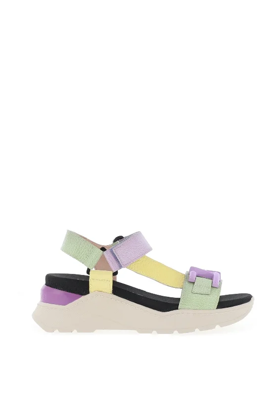 Women's Strappy Gladiator Sandals with Buckle Closures in Tan for a Boho Look Women's Strappy Gladiator Sandals with Buckle Closures in Tan for a Boho Look Women's Strappy Gladiator Sandals with Buckle Closures in Tan for a Boho Look Hispanitas Leather Velcro Strap Sandals, Multi-Coloured
