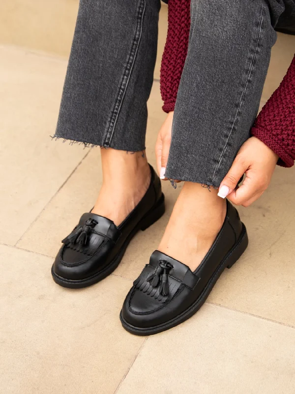 Women's Embroidered Floral Pattern Loafers in Beige for a Spring - Inspired Outfit KASSIDY Women's Embroidered Floral Pattern Loafers in Beige for a Spring - Inspired Outfit KASSIDY
