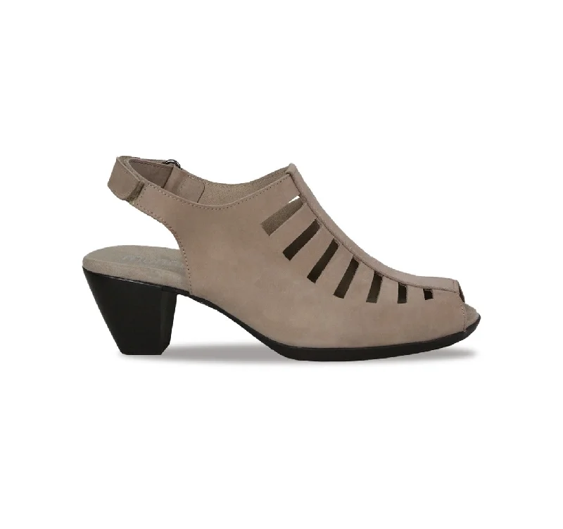 Women's Memory Foam Insole Loafers in Pink for Added Comfort ABBY - TAUPE NUBUCK
