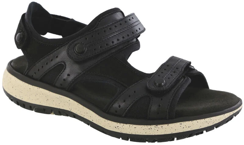 Women's Sandals with a Floral - Printed Upper in Pink for a Feminine Spring Look Women's Sandals with a Floral - Printed Upper in Pink for a Feminine Spring Look Women's Sandals with a Floral - Printed Upper in Pink for a Feminine Spring Look Embark - Black Ash