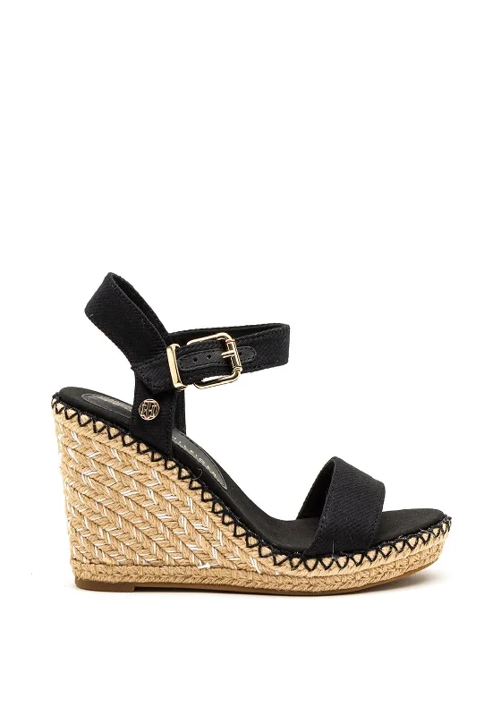 Women's Thong Sandals with a Beaded Design in Multicolor for a Beachy Aesthetic Women's Thong Sandals with a Beaded Design in Multicolor for a Beachy Aesthetic Women's Thong Sandals with a Beaded Design in Multicolor for a Beachy Aesthetic Tommy Hilfiger Womens Buckle Strap Wedge Sandals, Black