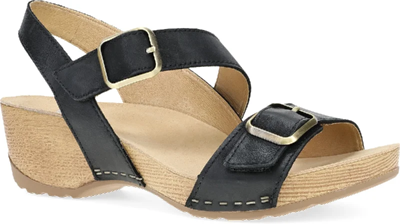 Women's Cork - Soled Espadrille Sandals with a Rope - Trimmed Upper in Navy for a Summer Vibe Women's Cork - Soled Espadrille Sandals with a Rope - Trimmed Upper in Navy for a Summer Vibe Women's Cork - Soled Espadrille Sandals with a Rope - Trimmed Upper in Navy for a Summer Vibe Trinity - Black
