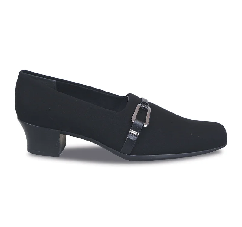 Women's Bow - Embellished Loafers in Red for a Feminine Touch CINDI