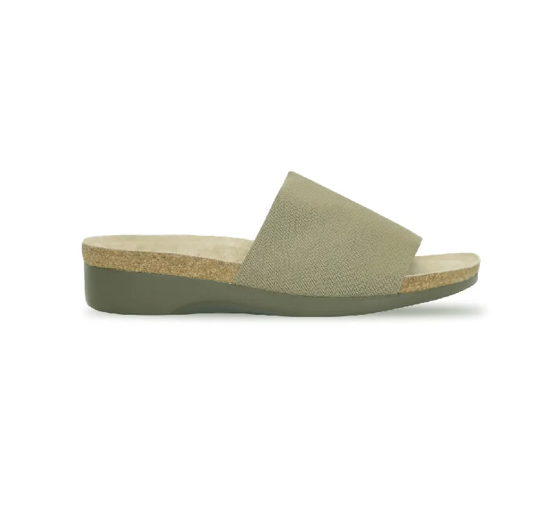 Women's Bow - Embellished Loafers in Red for a Feminine Touch CASITA-KHAKI STRETCH FABRIC Women's Bow - Embellished Loafers in Red for a Feminine Touch CASITA-KHAKI STRETCH FABRIC