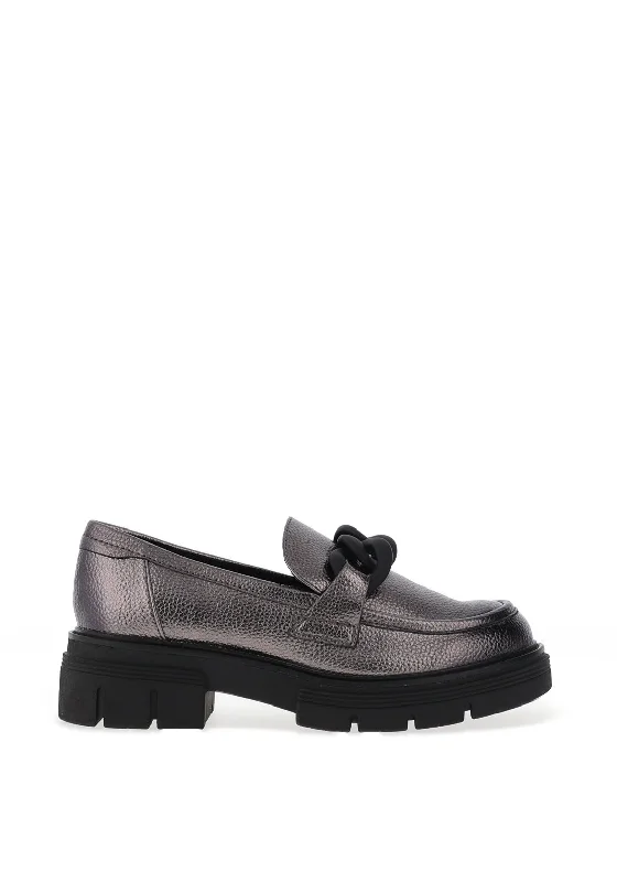 Women's Metallic Foil - Finish Loafers in Gold for a Glamorous Night Out Women's Metallic Foil - Finish Loafers in Gold for a Glamorous Night Out Marco Tozzi Metallic Pebbled Loafers, Pewter Women's Metallic Foil - Finish Loafers in Gold for a Glamorous Night Out Women's Metallic Foil - Finish Loafers in Gold for a Glamorous Night Out Marco Tozzi Metallic Pebbled Loafers, Pewter