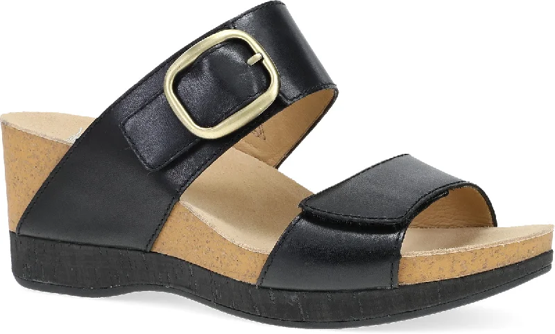 Women's Sandals with a Glitter - Coated Strap in Gold for a Sparkly Summer Outfit Women's Sandals with a Glitter - Coated Strap in Gold for a Sparkly Summer Outfit Women's Sandals with a Glitter - Coated Strap in Gold for a Sparkly Summer Outfit Shannon - Black