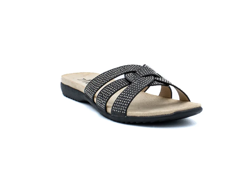 Women's Sandals with a Glitter - Coated Strap in Gold for a Sparkly Summer Outfit Women's Sandals with a Glitter - Coated Strap in Gold for a Sparkly Summer Outfit Women's Sandals with a Glitter - Coated Strap in Gold for a Sparkly Summer Outfit TAXI Honey